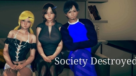 【亚洲SLG/汉化/动态】社会被摧毁 The Society Destroyed [v0.7] 汉化版【PC+安卓/1.5G】